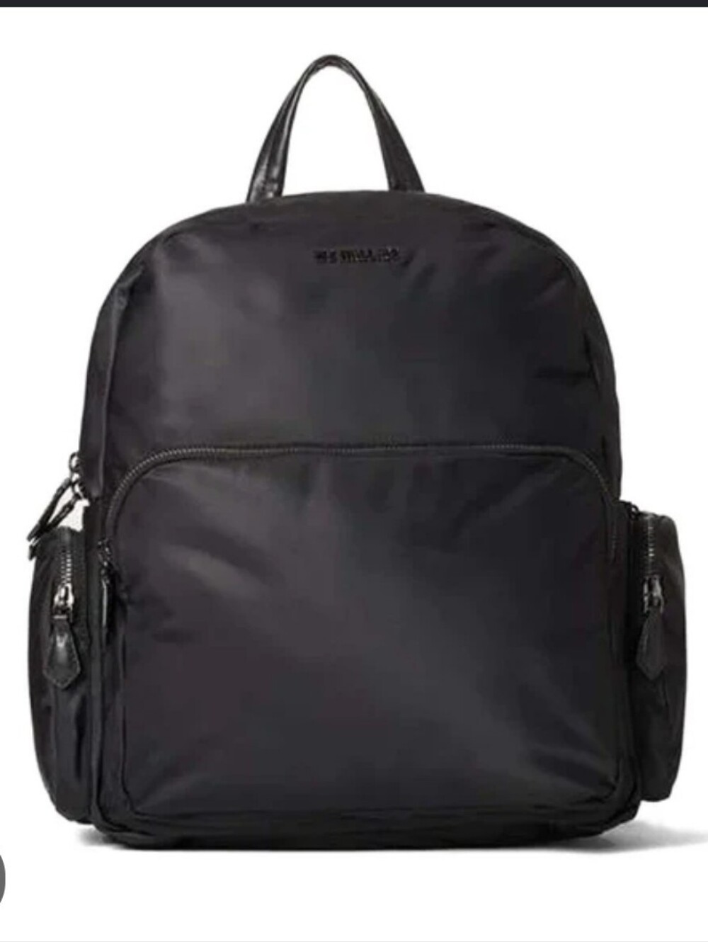 MZ Wallace Bowery Black Tracel Bag Backpack